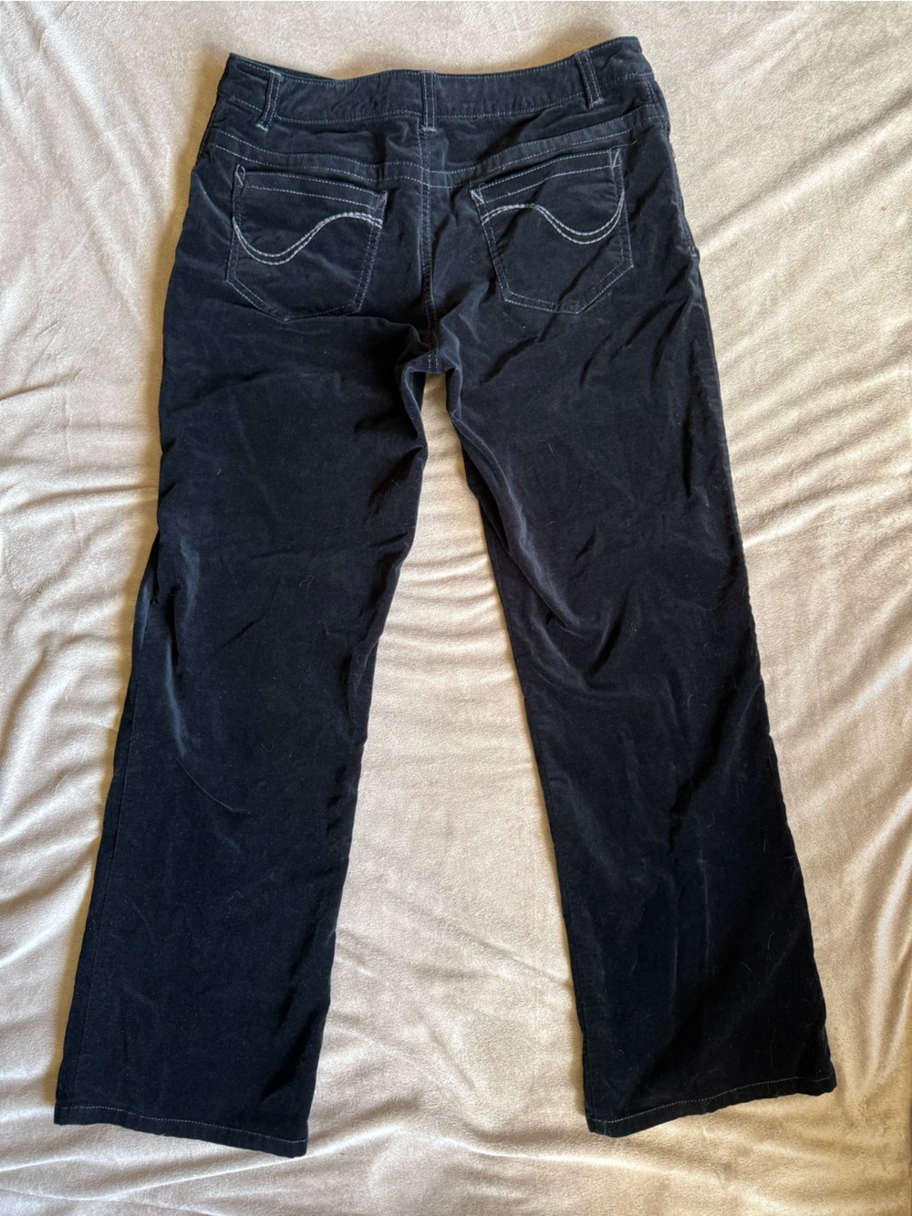 Tribal Black Velvet Jeans - Classic Fit - Picture 3 of 7
